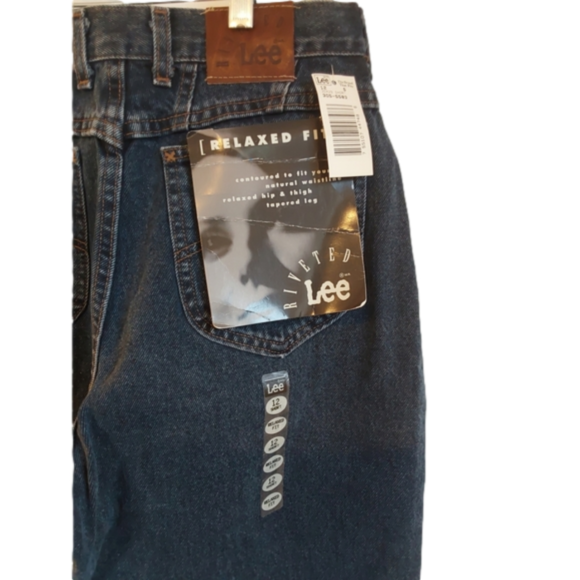 NWT Lee Riveted Relaxed Fit Denim Jeans - Picture 3 of 7